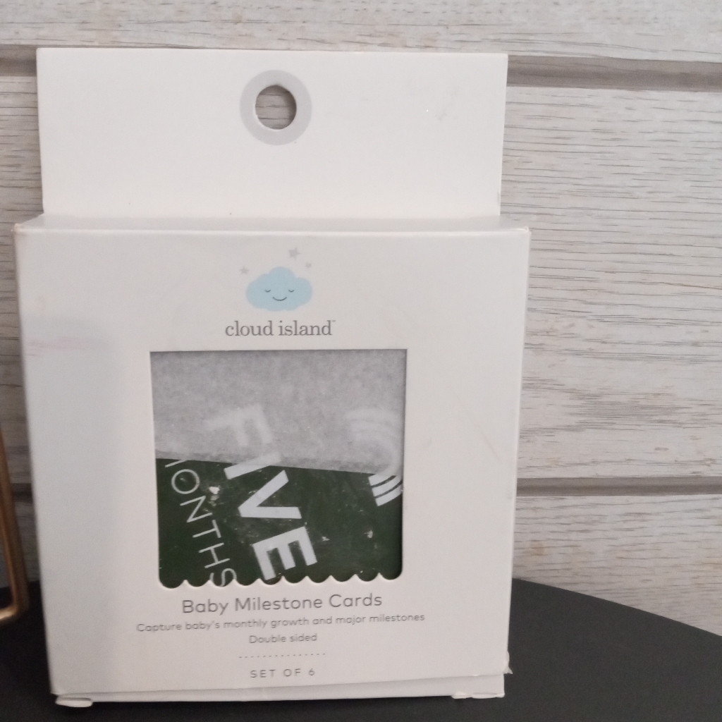Brand New Cloud Island Baby Milestone Cards